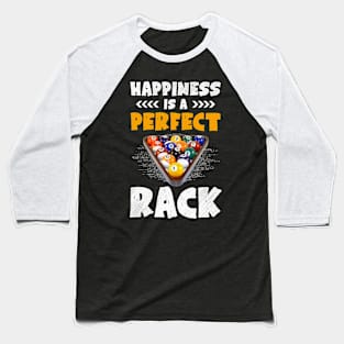 Billiards Pool A Perfect Rack Baseball T-Shirt